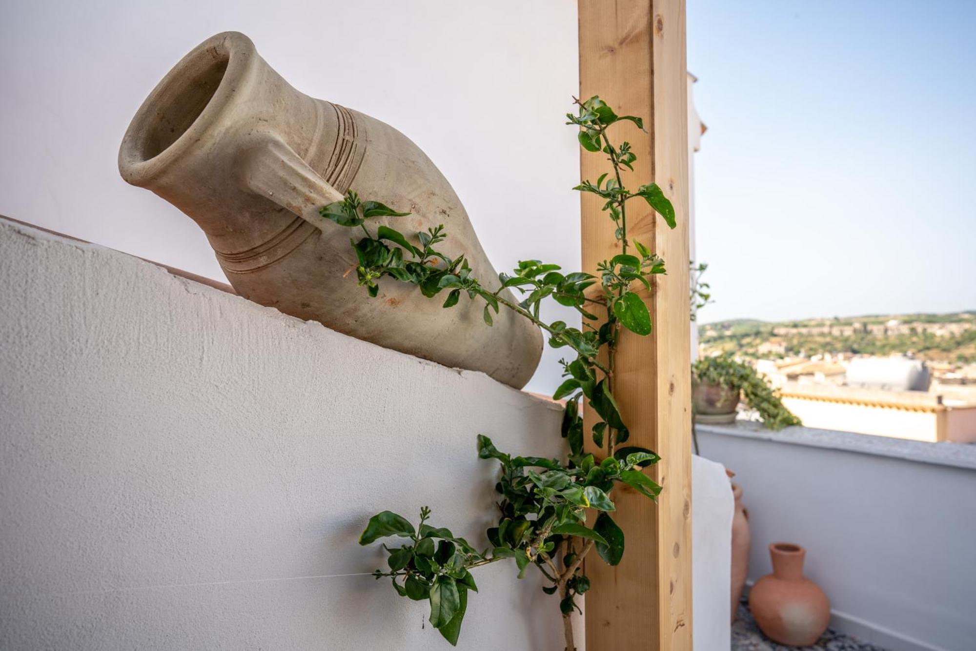 Vico Larzio 6 "Terrazza Sul Vico" Daire Noto Dış mekan fotoğraf